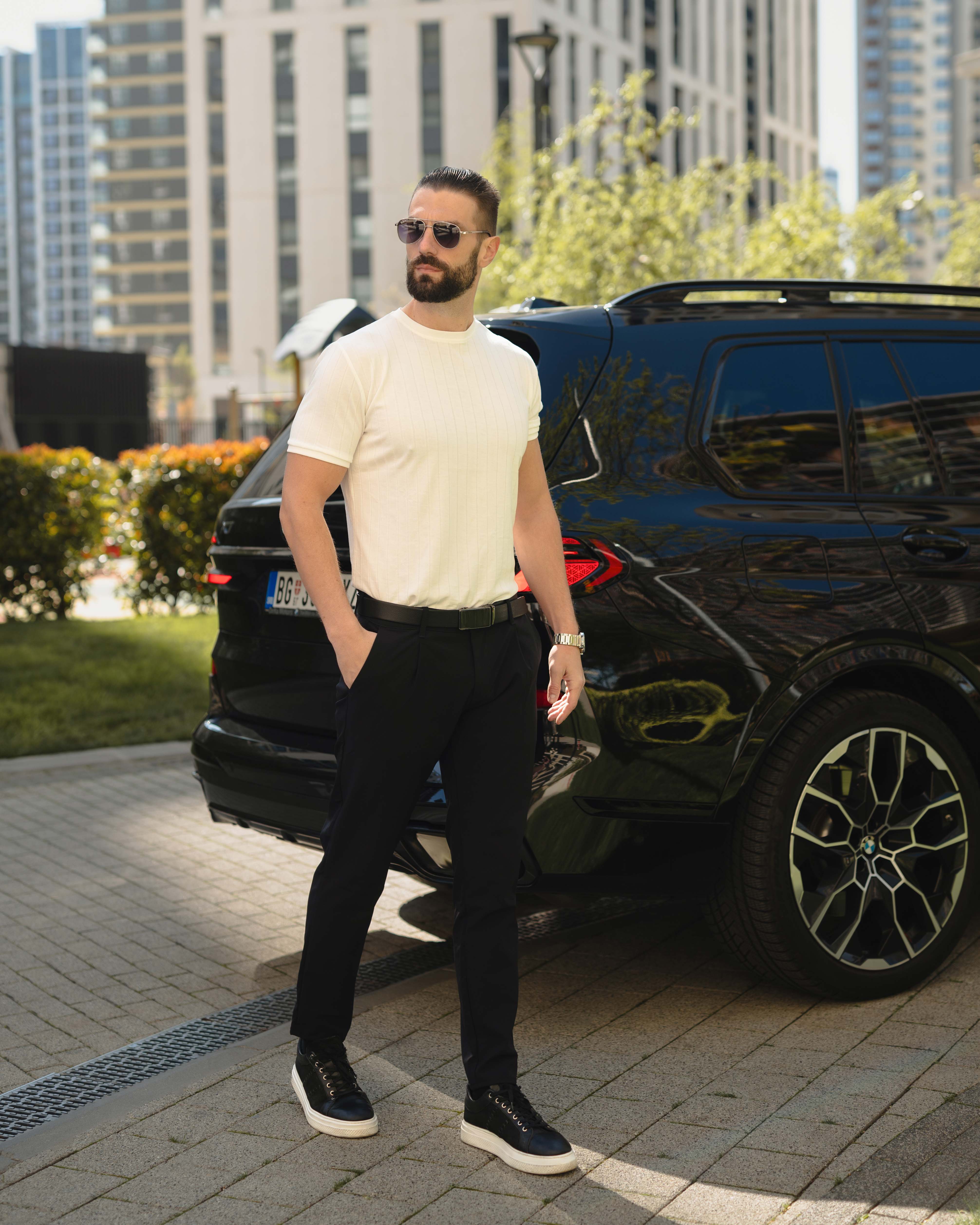 LAZARE™ BELGIAN STRETCH PANTS - BLACK