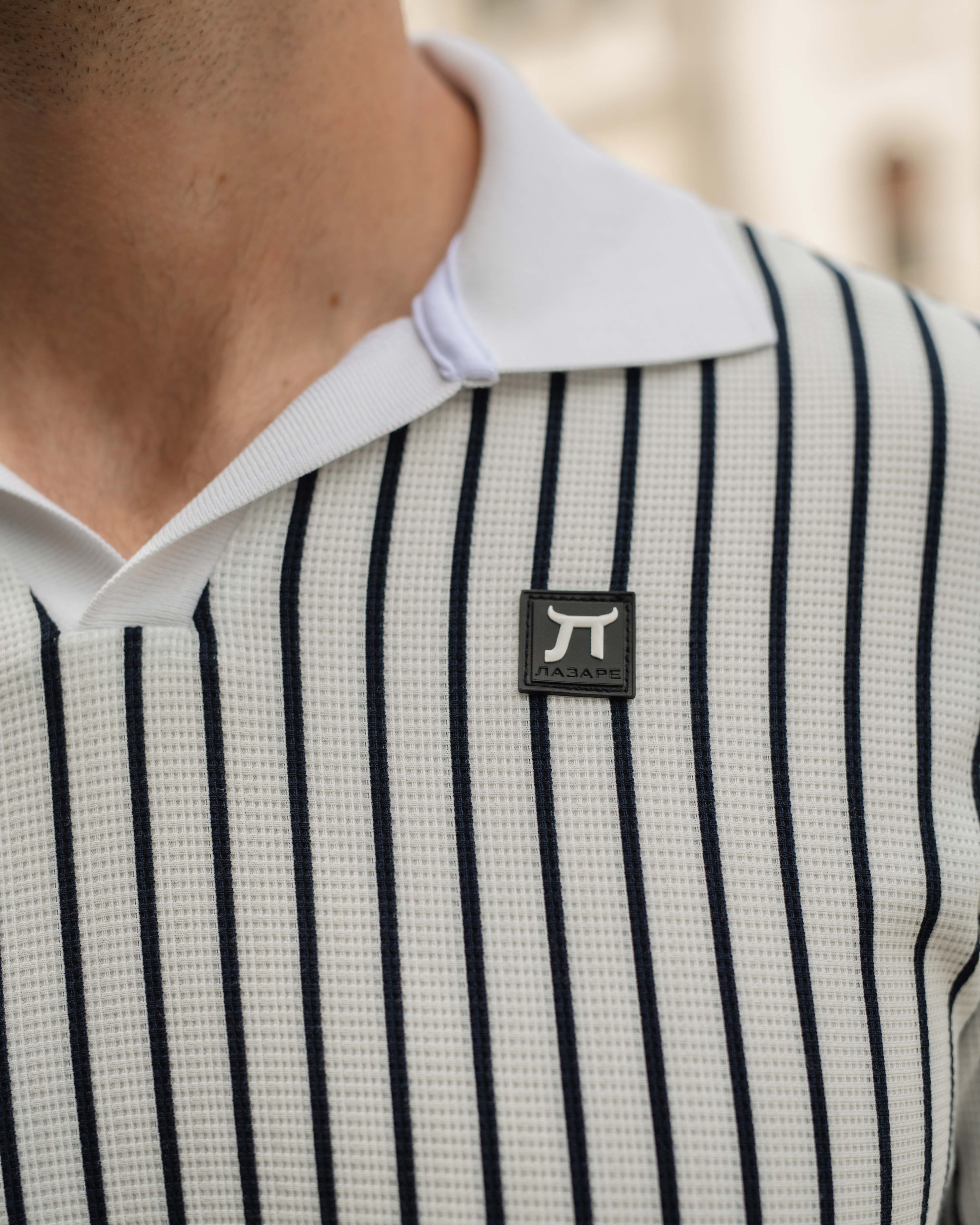 LAZARE™ CAPTAIN POLO - WHITE