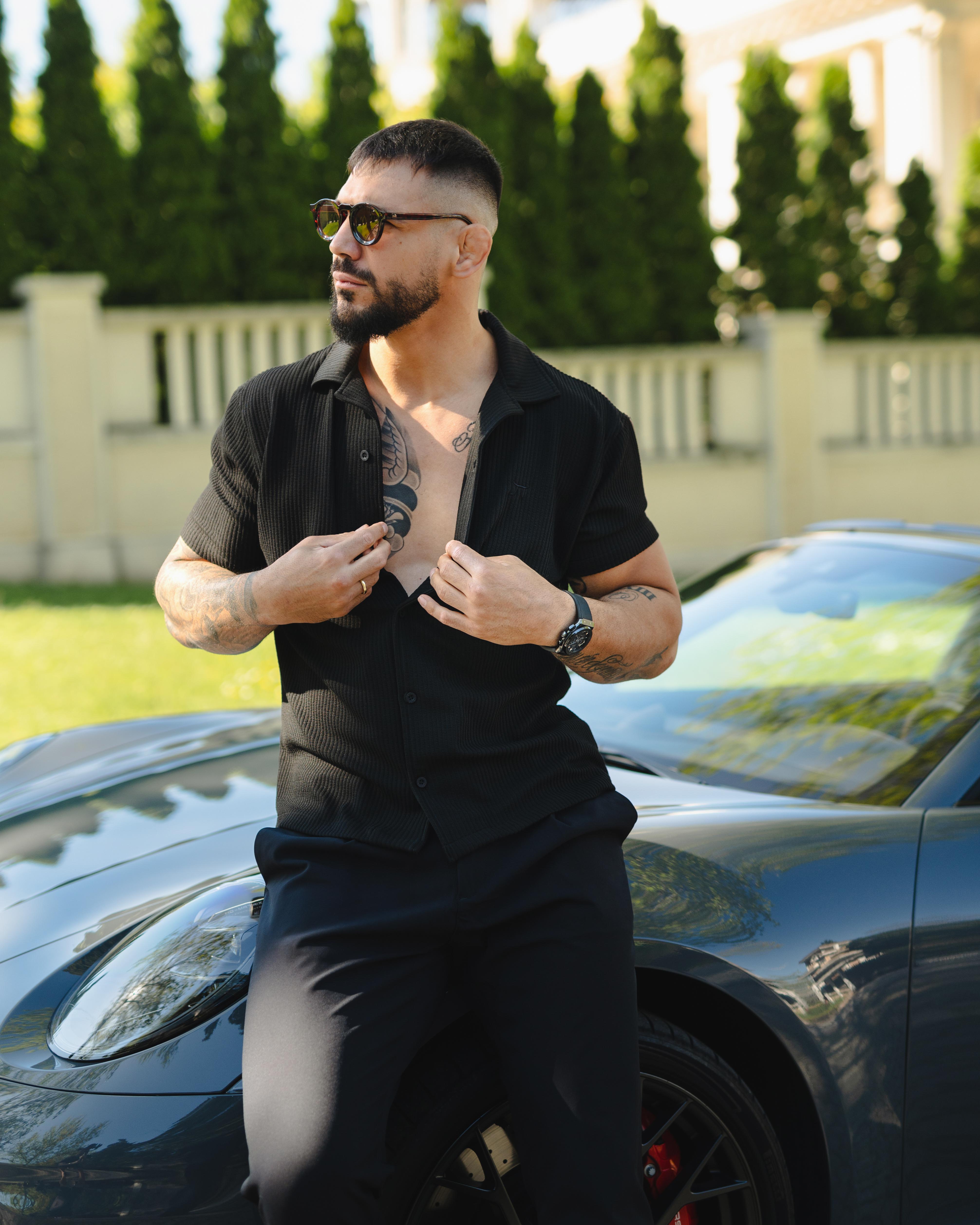 LAZARE™ COMFORT LINE KOŠULJA - BLACK