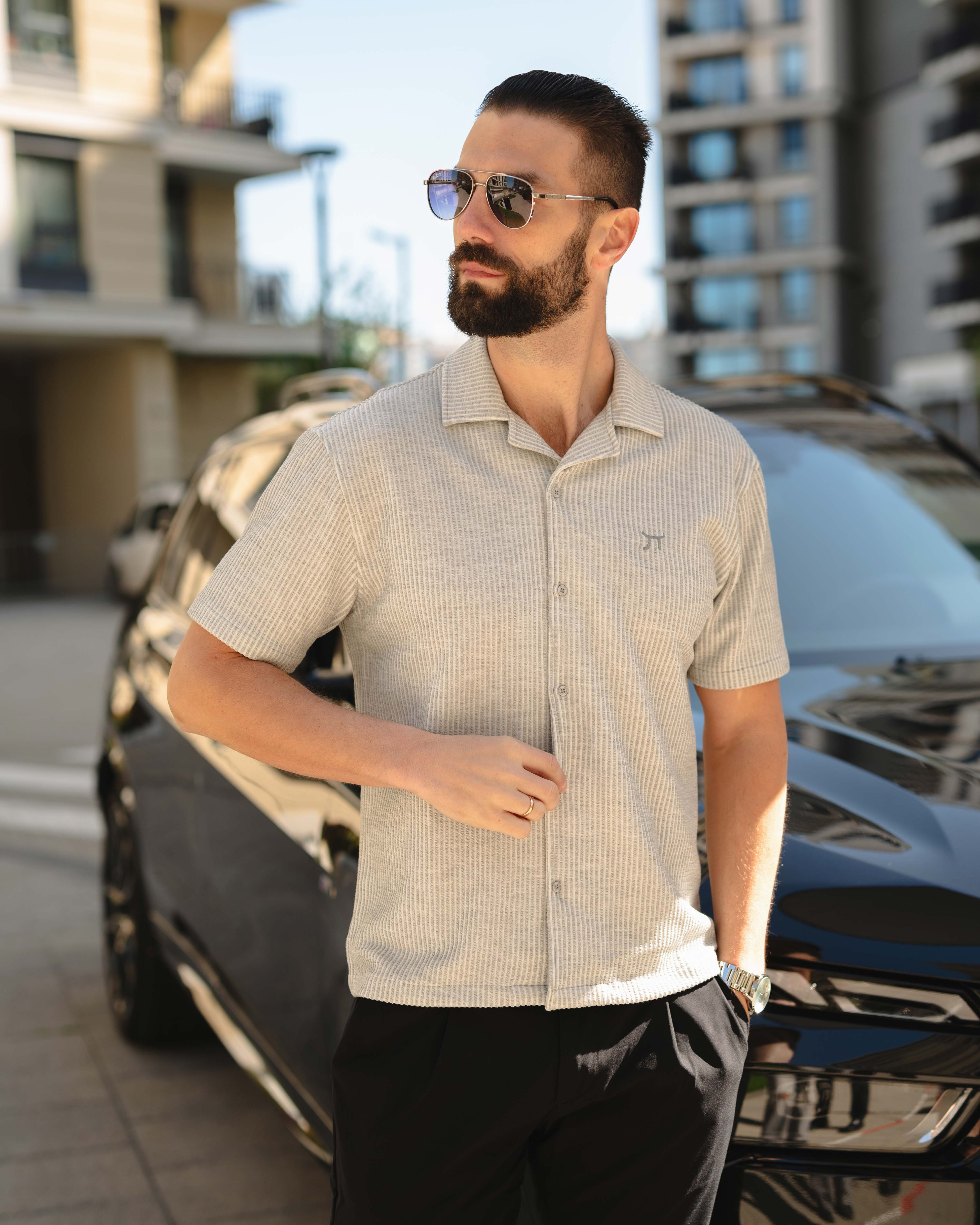 LAZARE™ COMFORT LINE KOŠULJA - GREY
