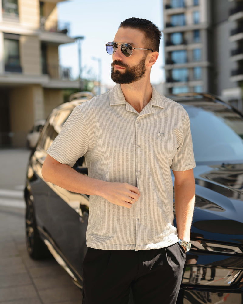 LAZARE™ COMFORT LINE KOŠULJA - GREY