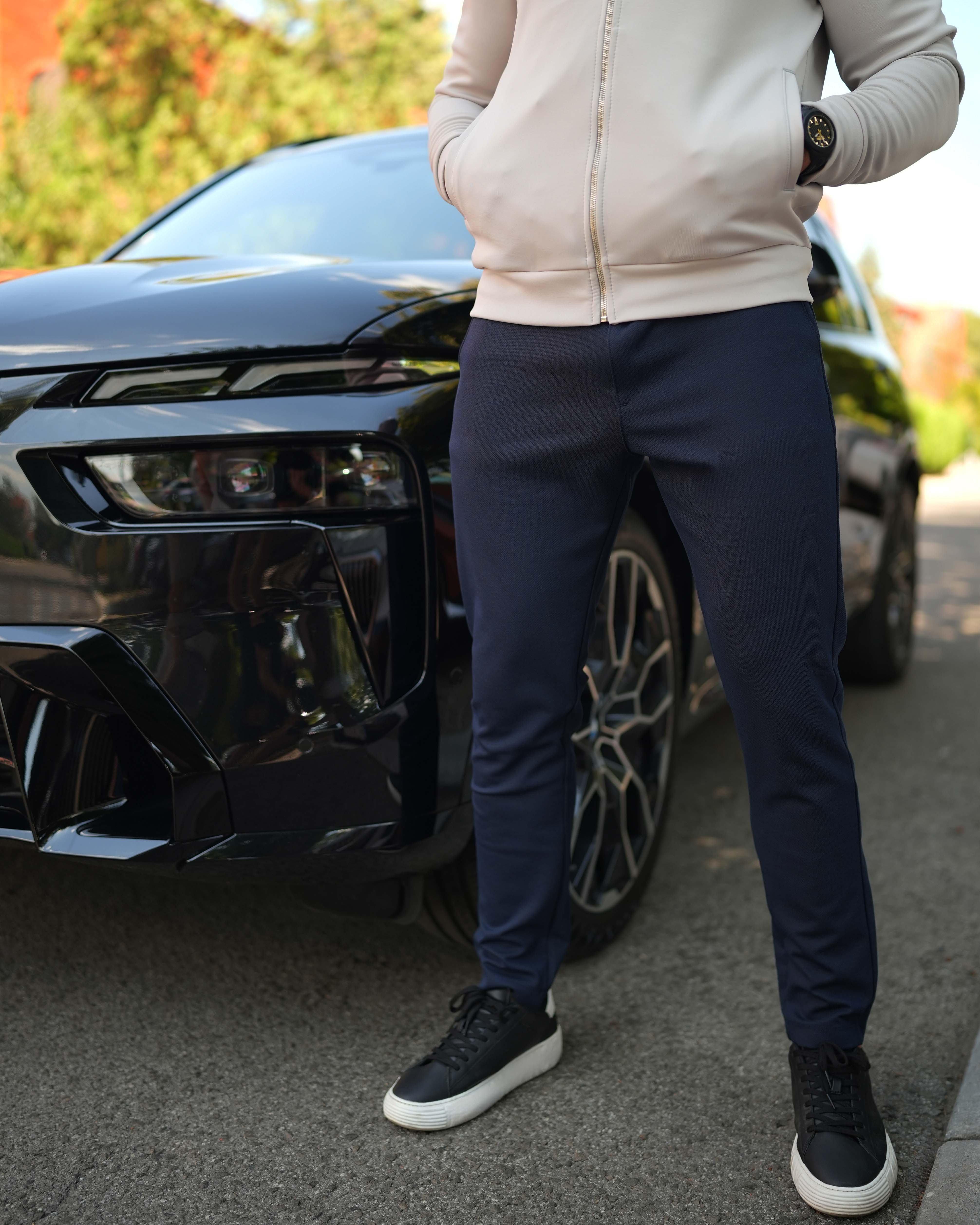 LAZARE™ EXECUTIVE FIT PANTS - OCEAN NIGHT