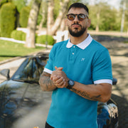 LAZARE™ POLO DIAMOND - AQUA BLUE