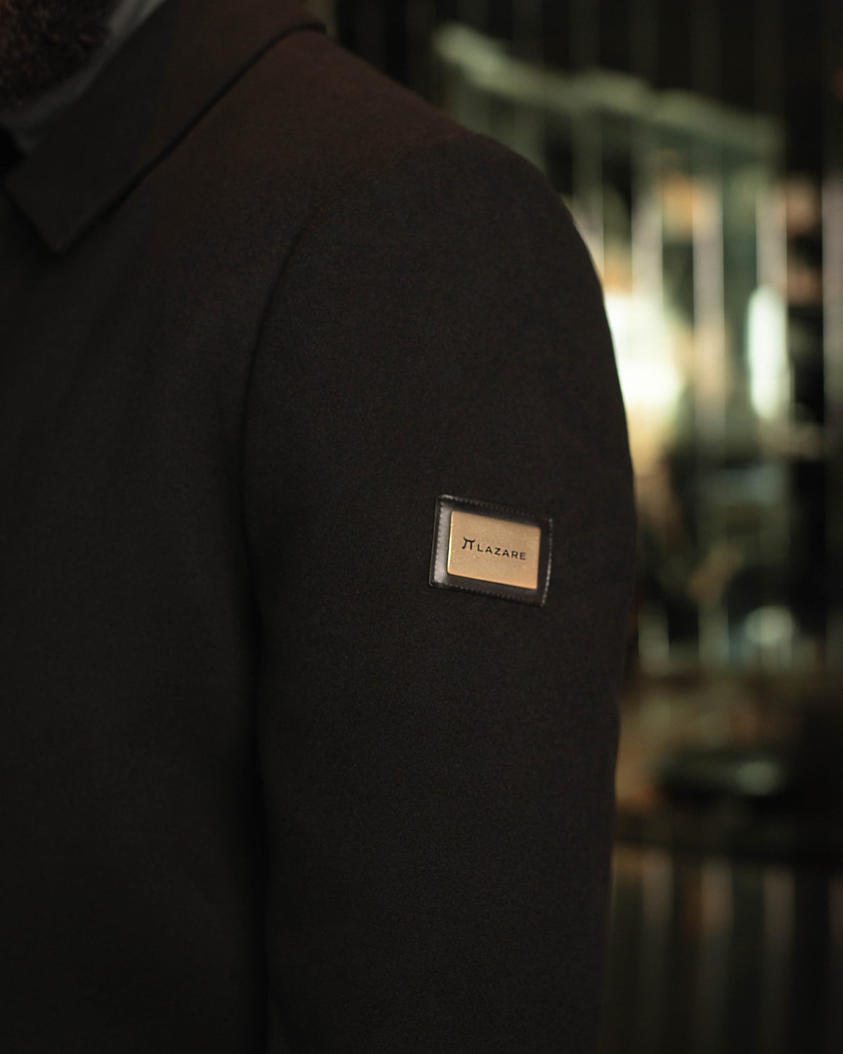 LAZARE™ REGENT COAT - BLACK