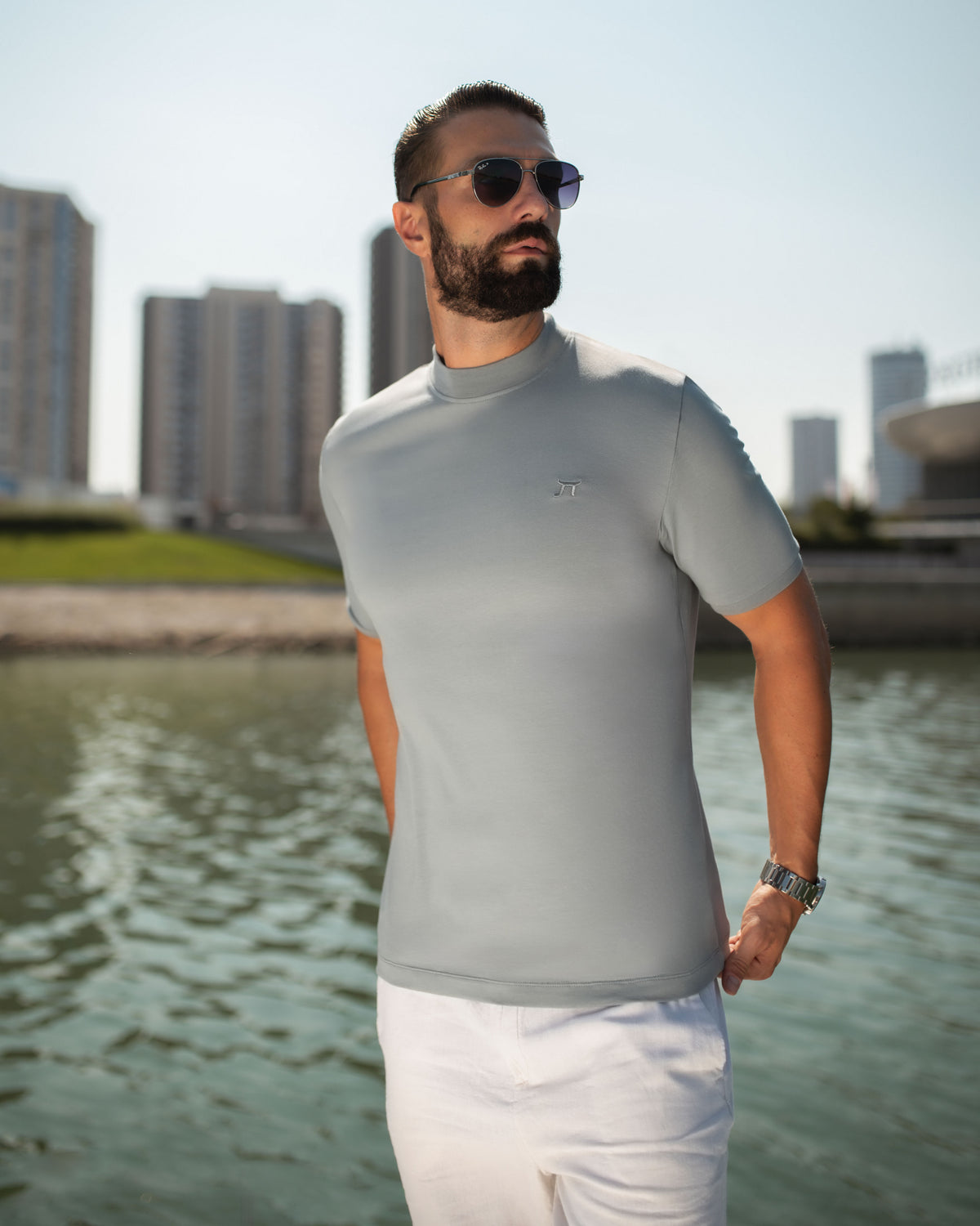 LAZARE™ ROLL ELEGANT - AQUA GREY