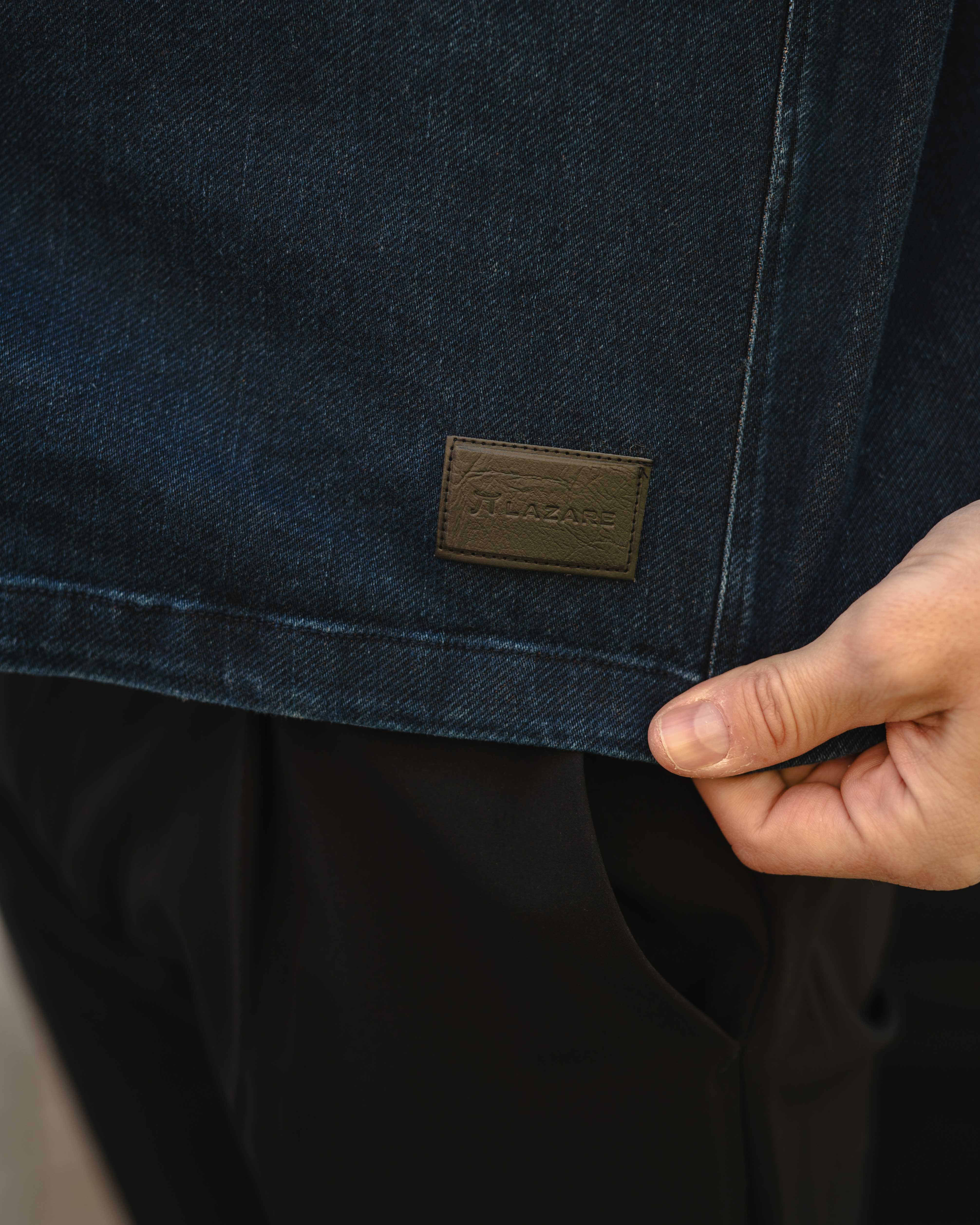 LAZARE™ TEXAS OVERSHIRT - OCEAN NIGHT