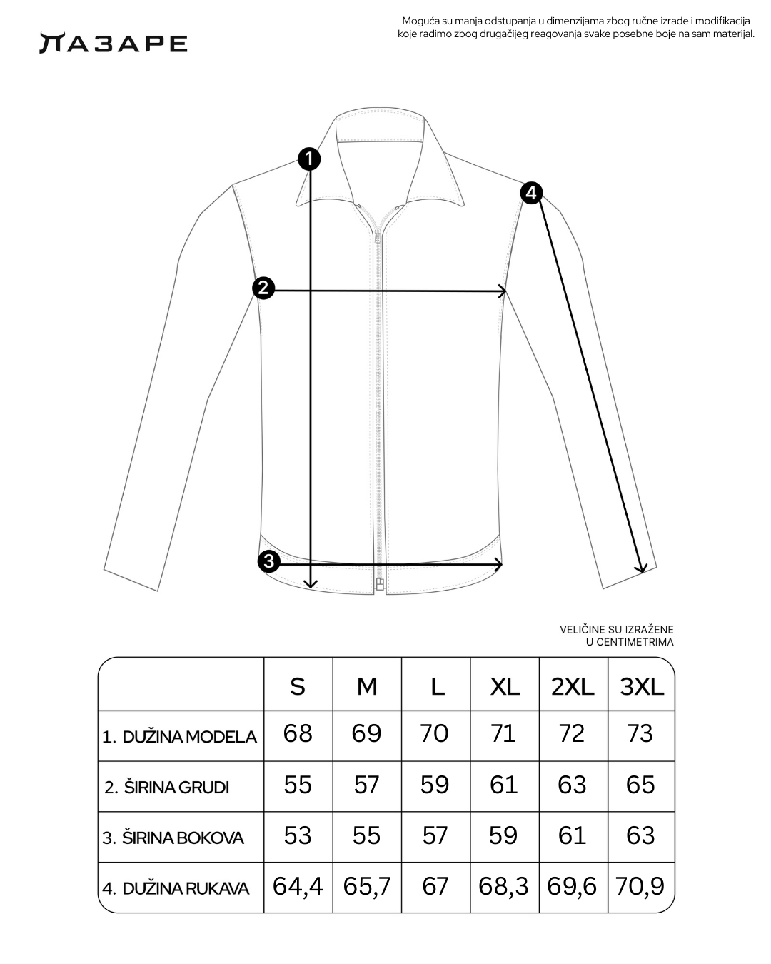 LAZARE™ COMANDANTE JACKET - DARK BLACK