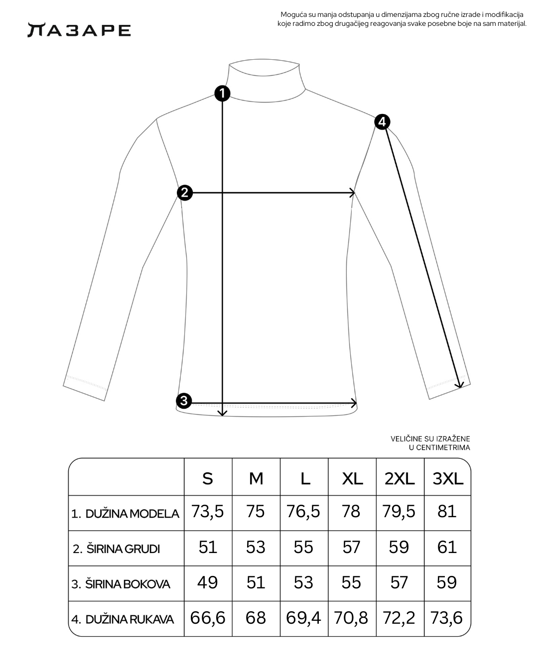 LAZARE™ ROLLNECK MAJESTÉ - BLACK