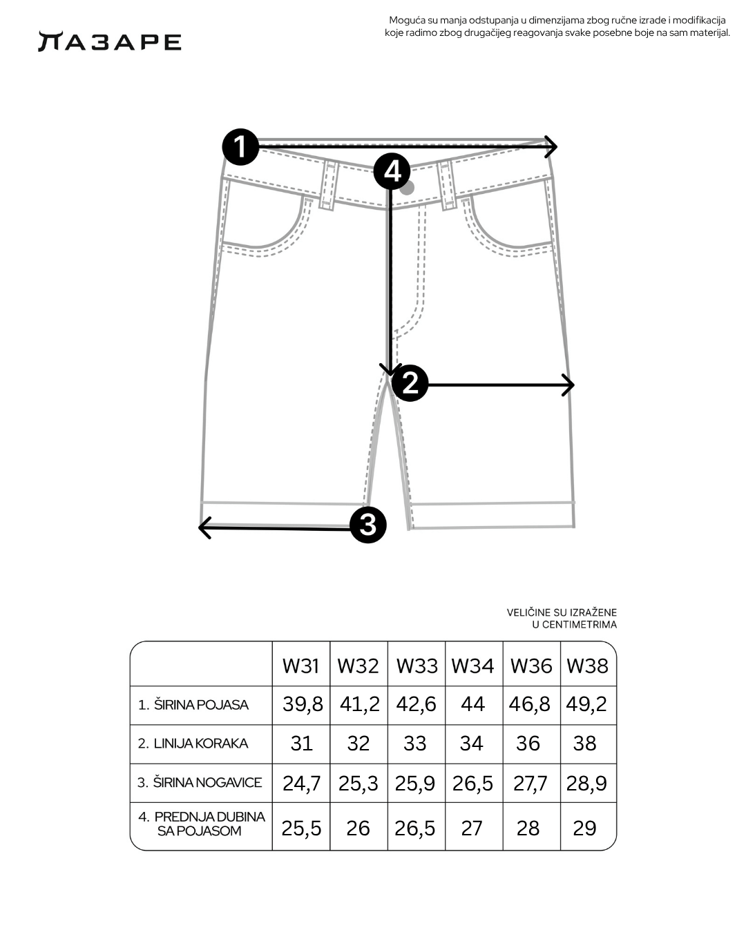 LAZARE™ CLASSIC BERMUDE - MAT BLACK
