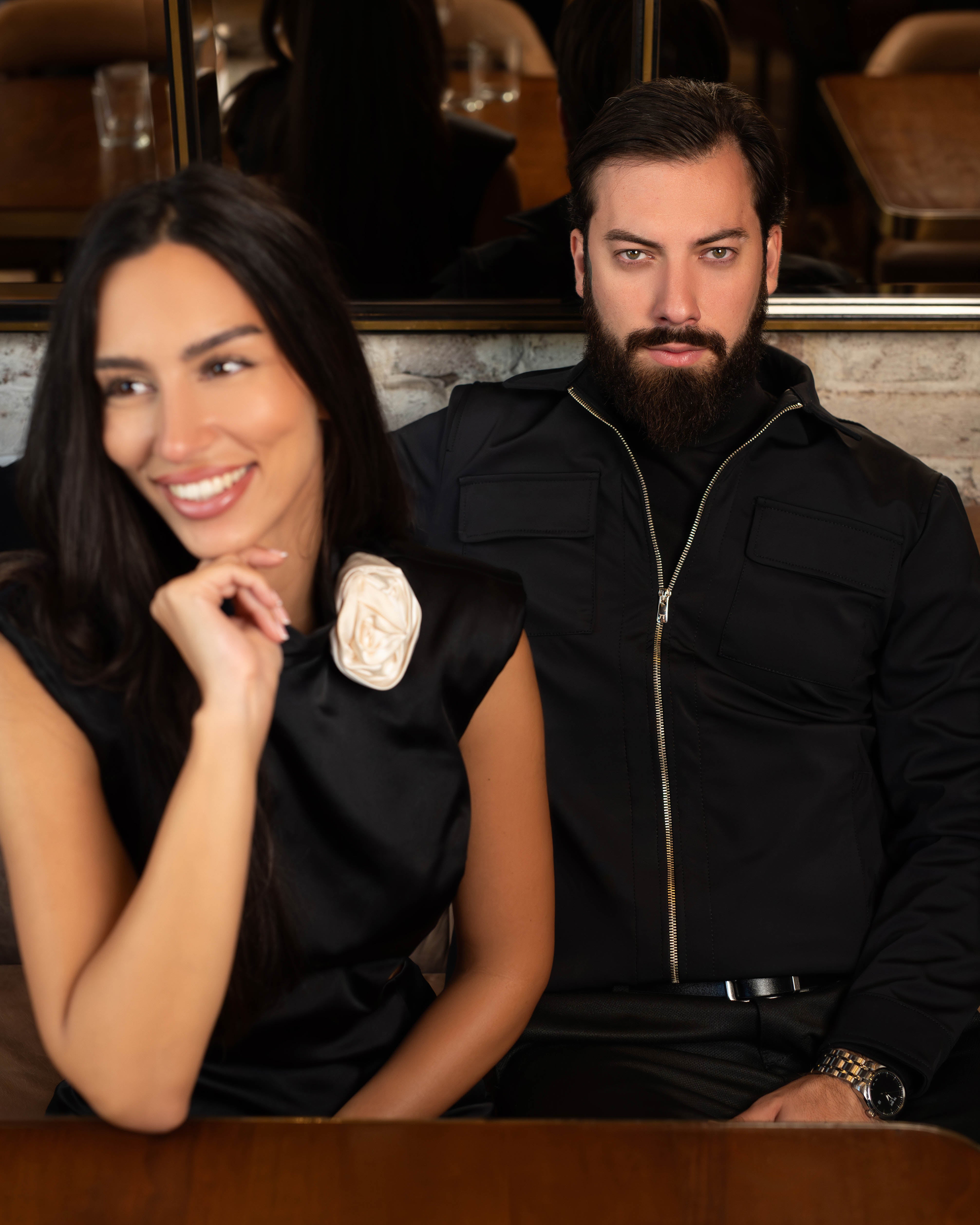 LAZARE™ COMANDANTE JACKET - DARK BLACK