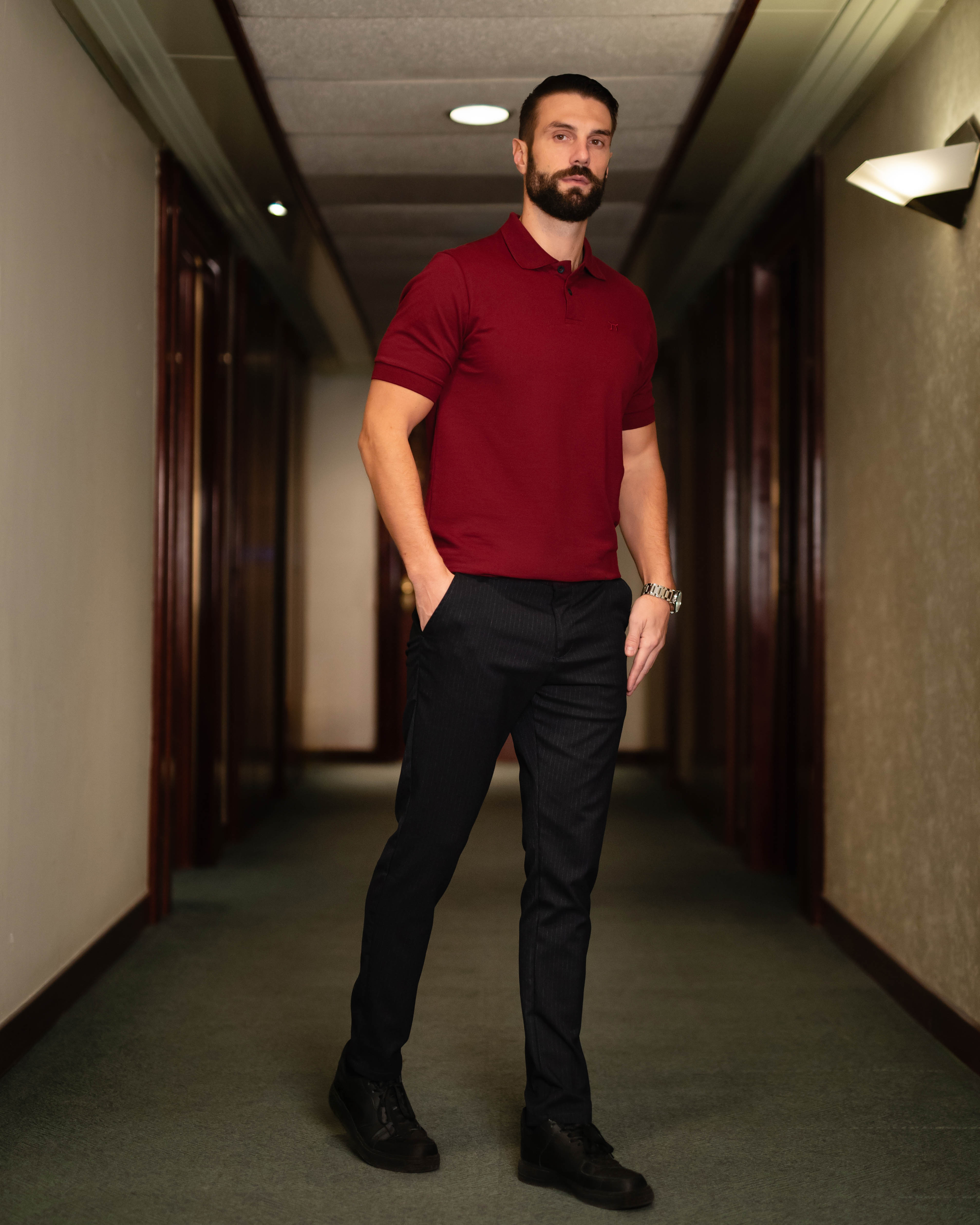 LAZARE™ GENTLE LINES PANTS - OCEAN NIGHT