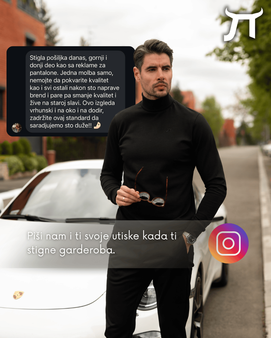 LAZARE™ ROLLNECK MAJESTÉ - BLACK