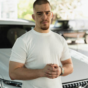 LAZARE™ AZUR LINES T-SHIRT - WHITE