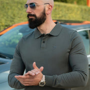 LAZARE™ BUSINESS POLO - GUN METAL