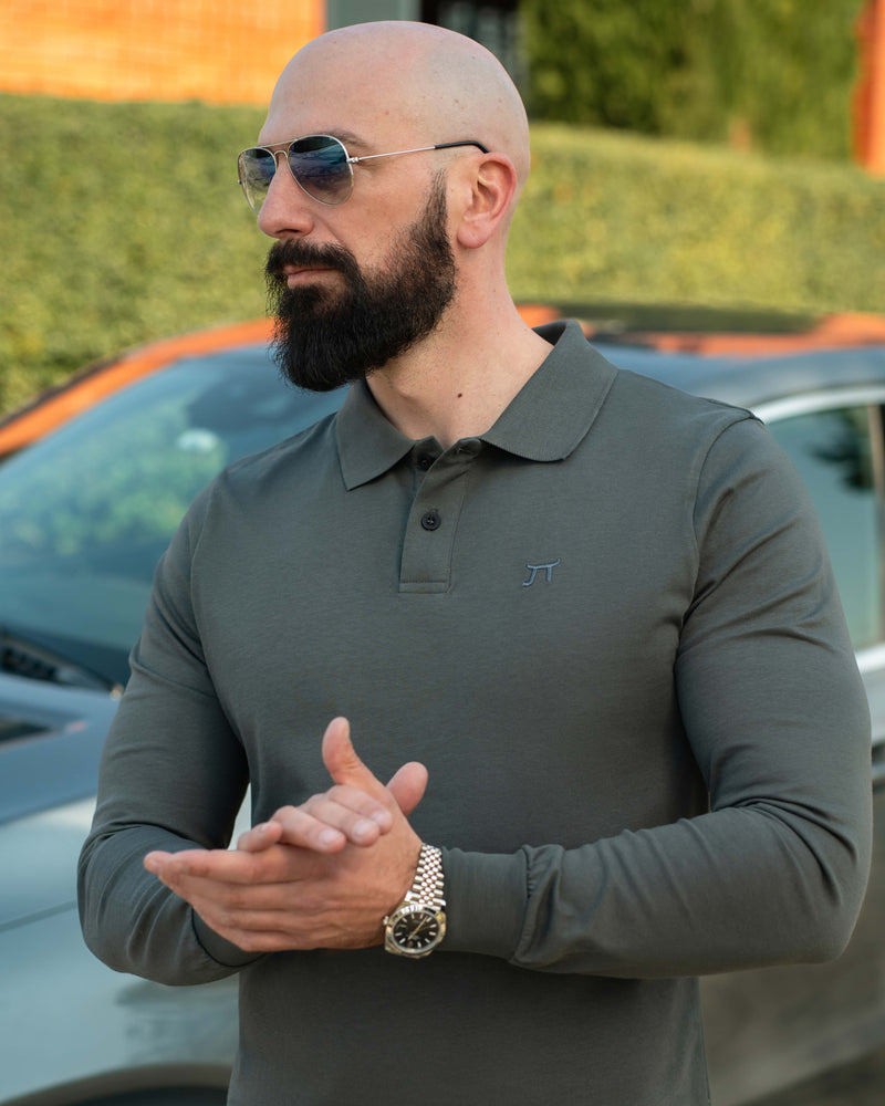 LAZARE™ BUSINESS POLO - GUN METAL