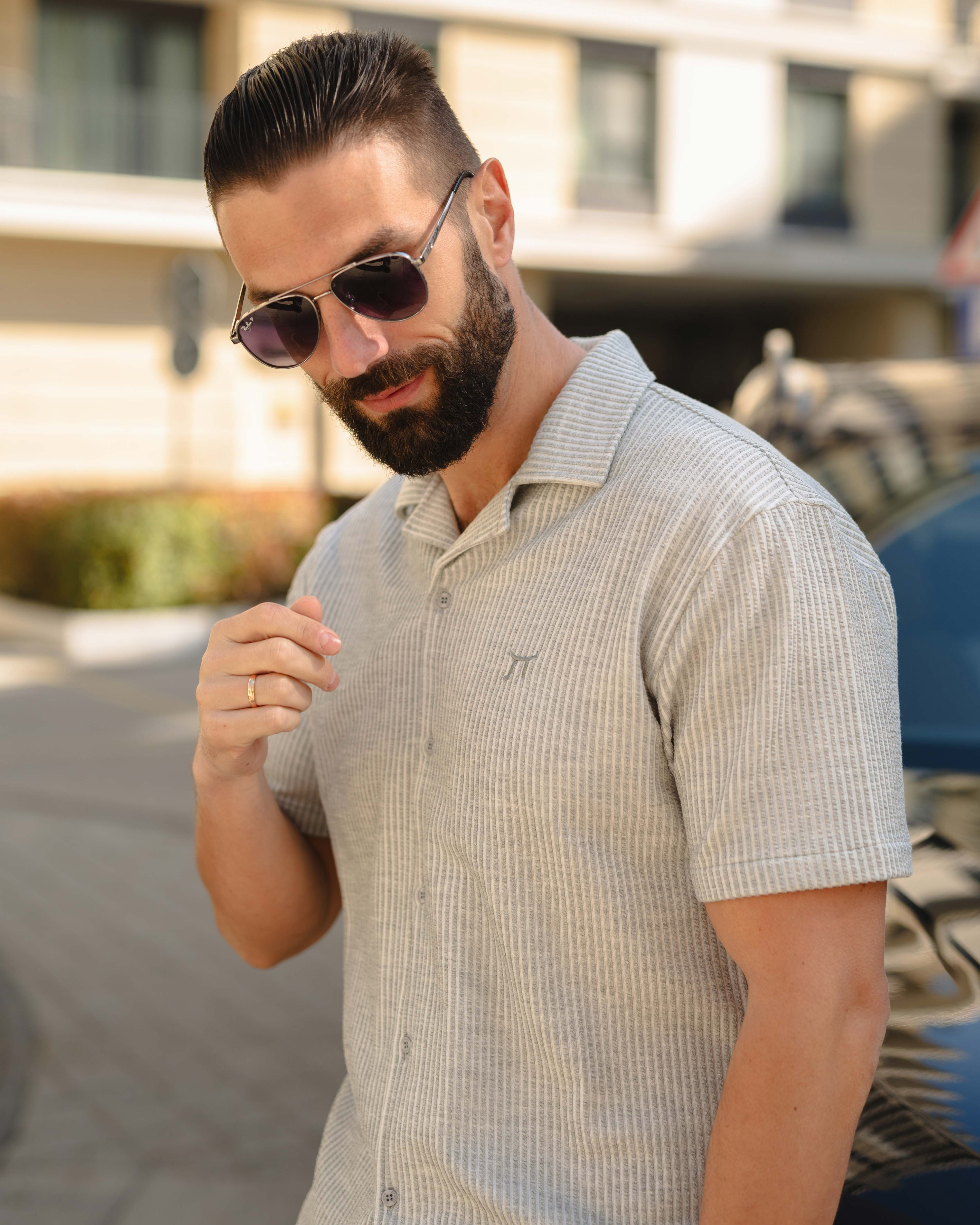 LAZARE™ COMFORT LINE KOŠULJA - GREY