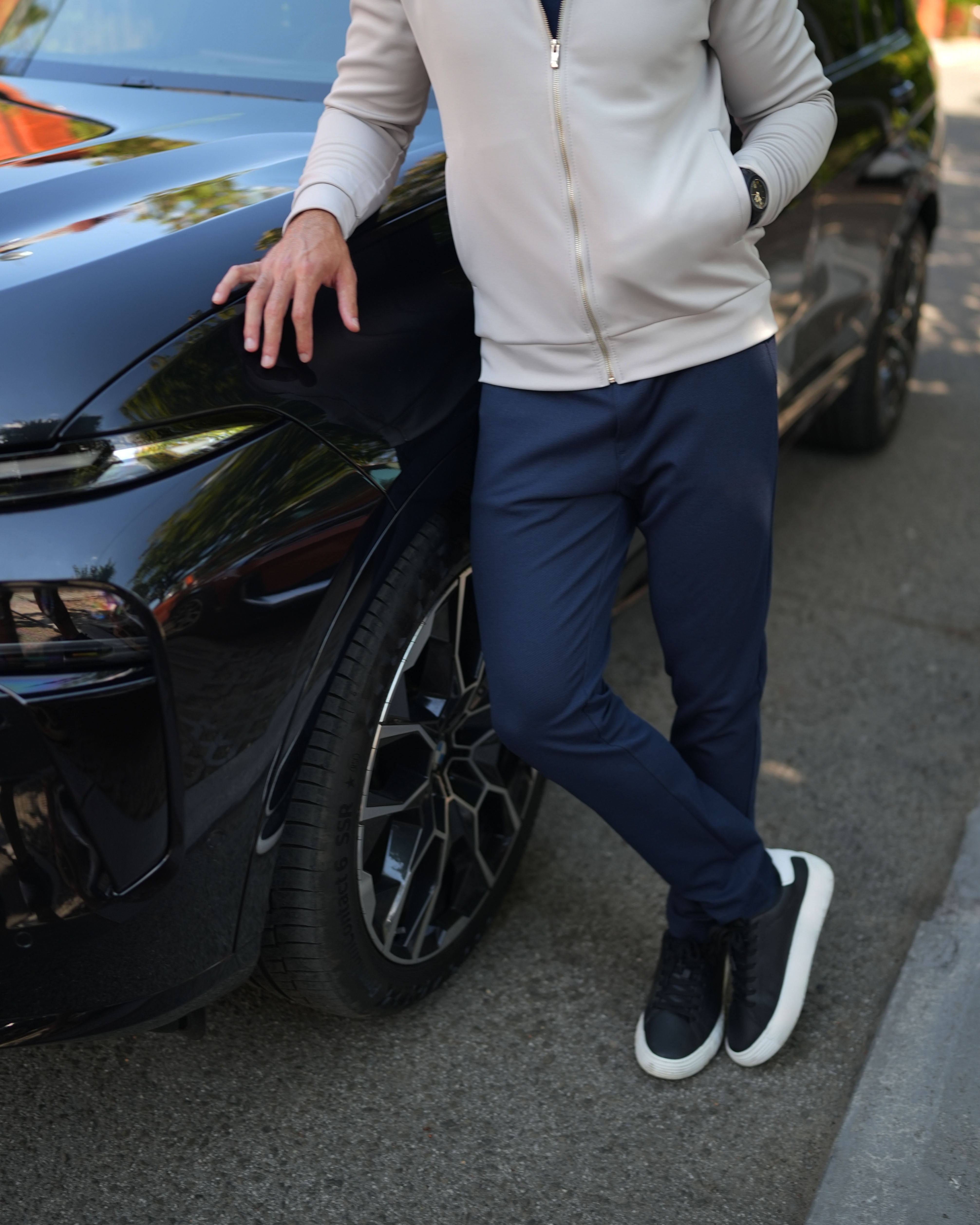 LAZARE™ EXECUTIVE FIT PANTS - OCEAN NIGHT