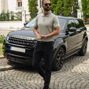 LAZARE™ FORMELL POLO - FOG GREY