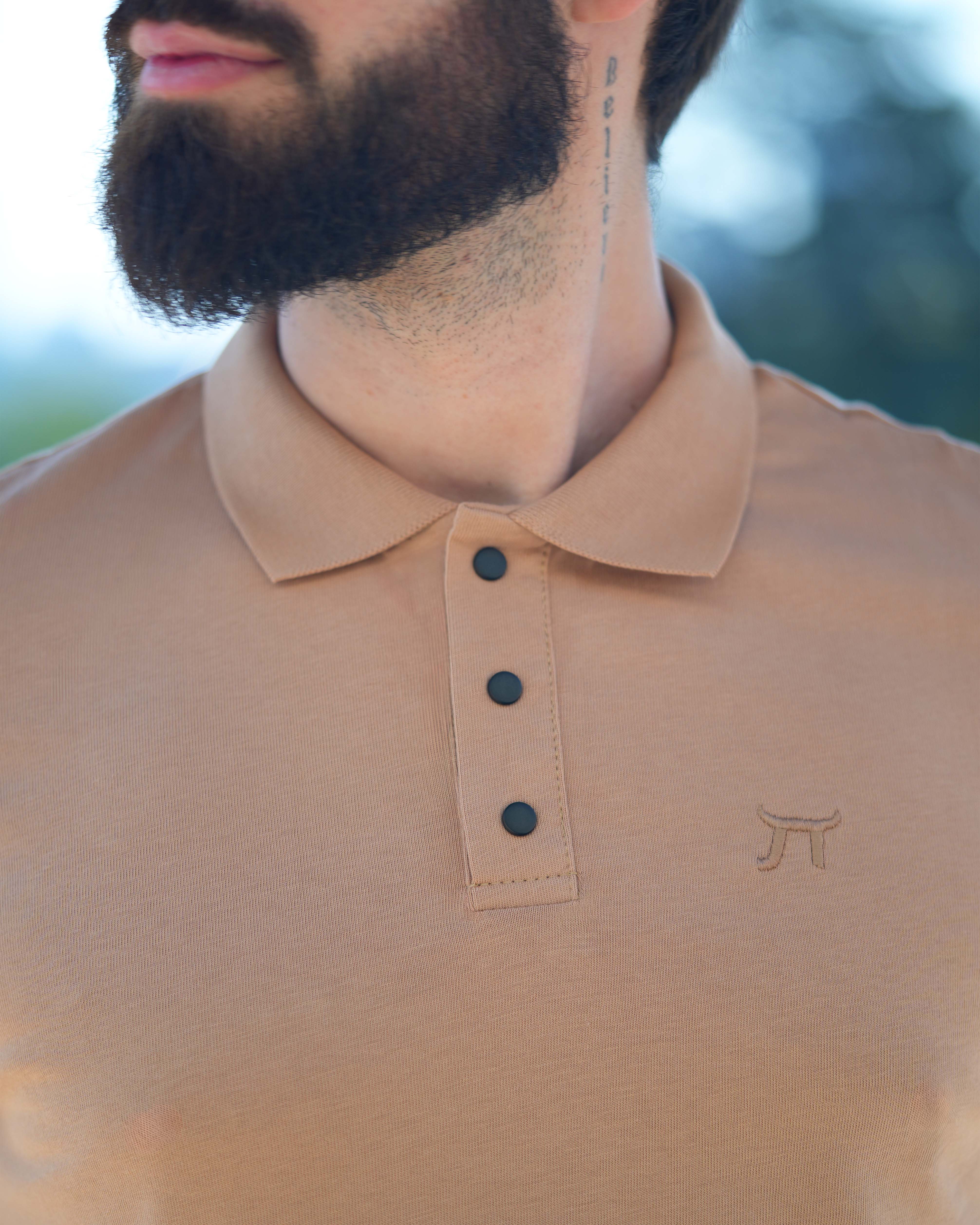 LAZARE™ FORMELL POLO - SANDSTEIN