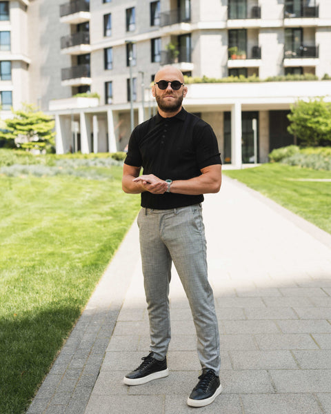 LAZARE™ ITALIANO CLASSIC PANTS - CLASSIC GREY