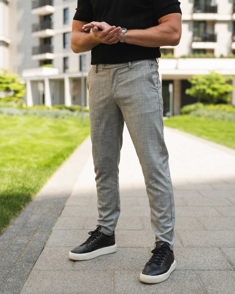 LAZARE™ ITALIANO CLASSIC PANTS - CLASSIC GREY