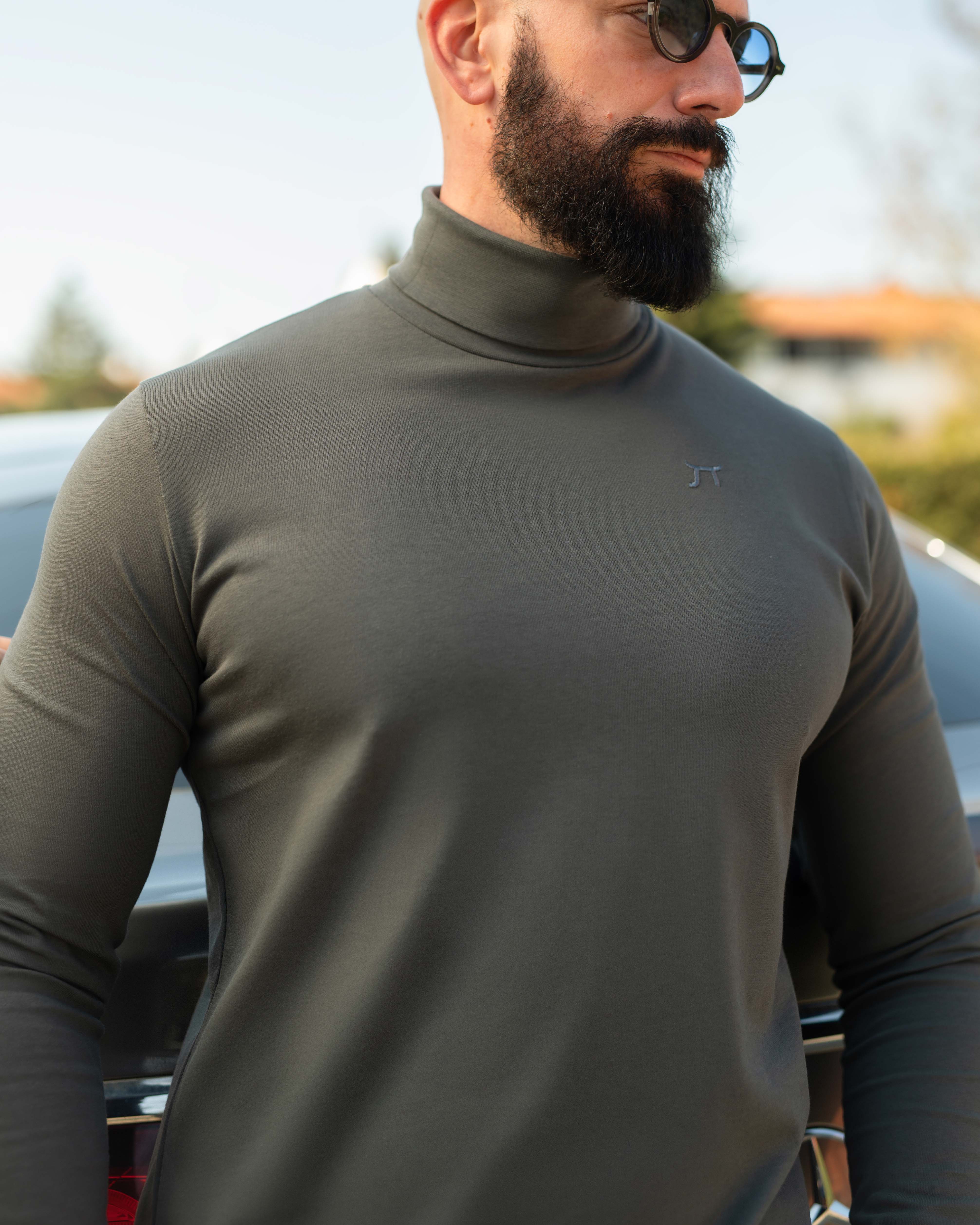 LAZARE™ ROLLNECK MAJESTÉ - GUN METAL