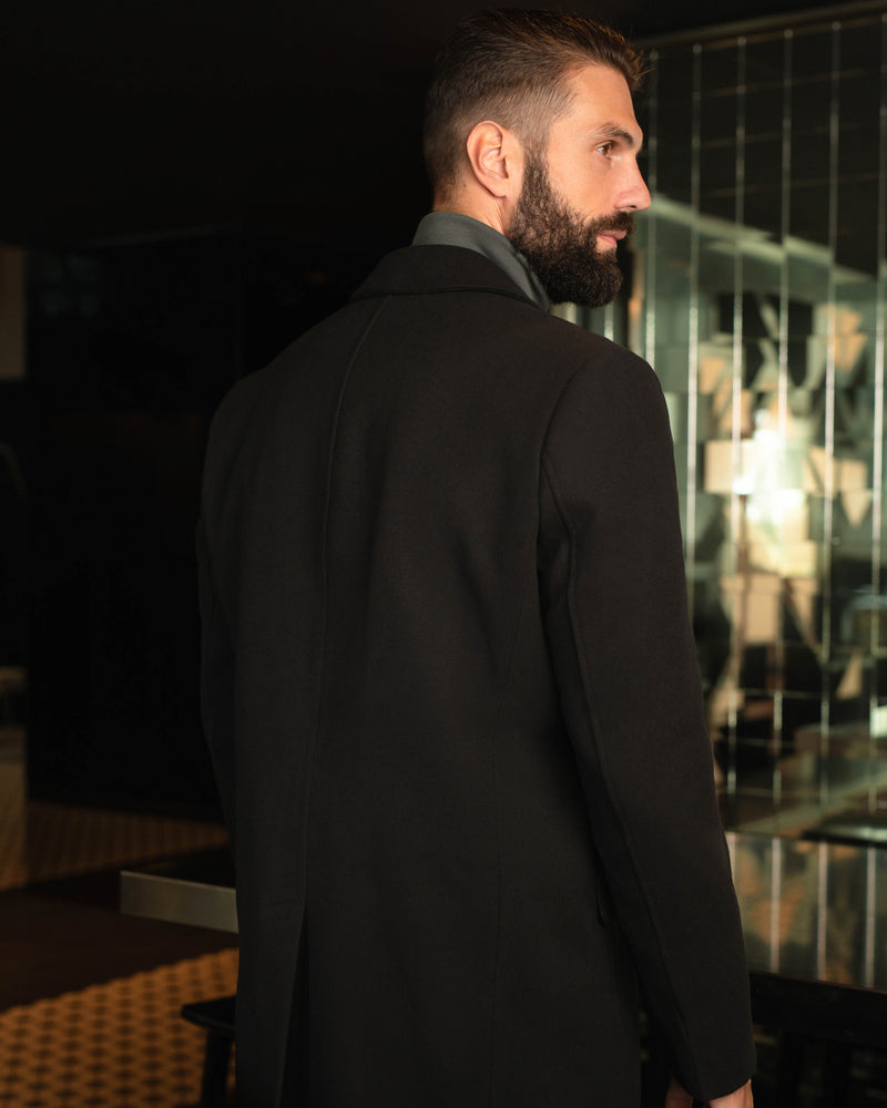 LAZARE™ REGENT COAT - BLACK