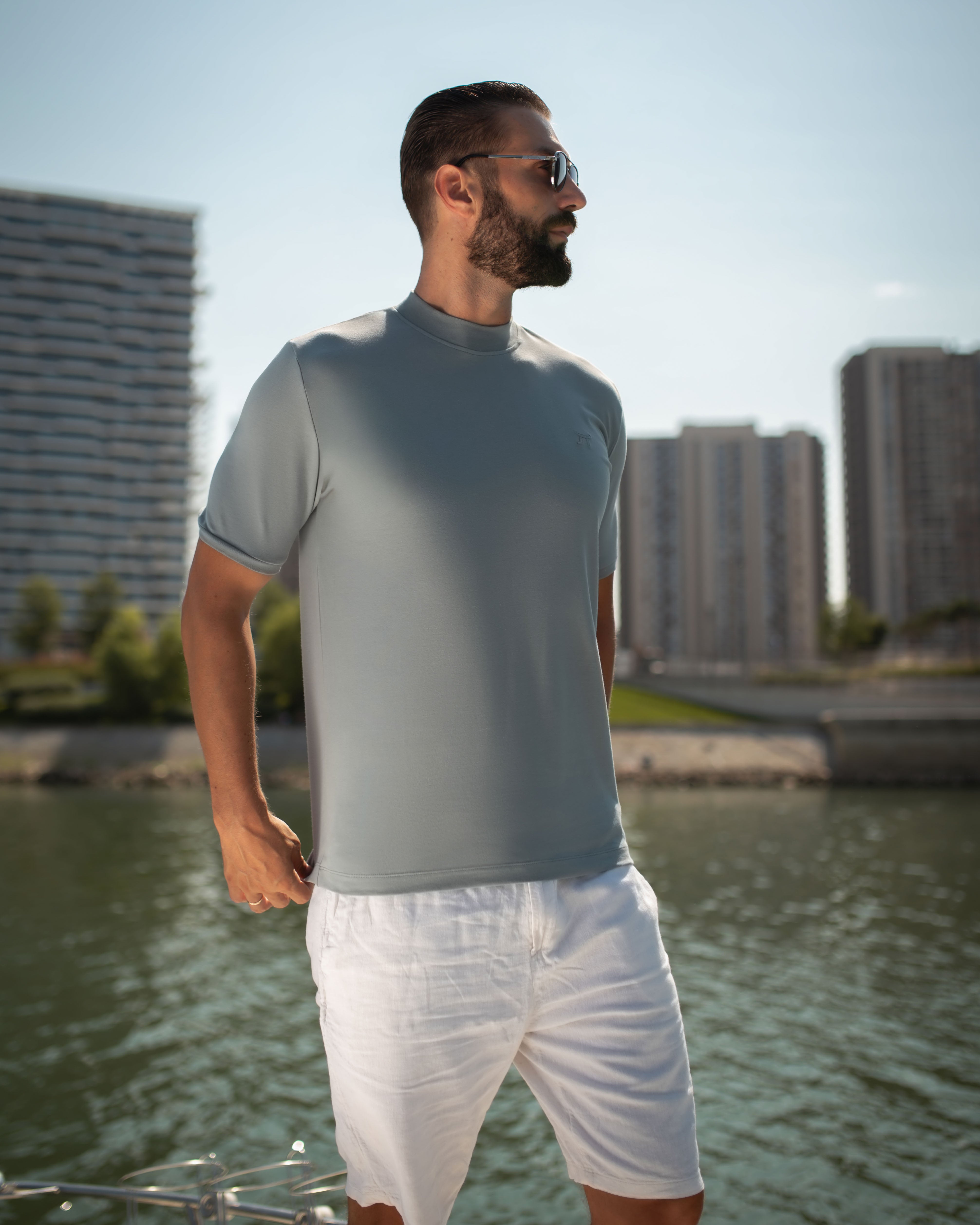 LAZARE™ ROLL ELEGANT - AQUA GREY