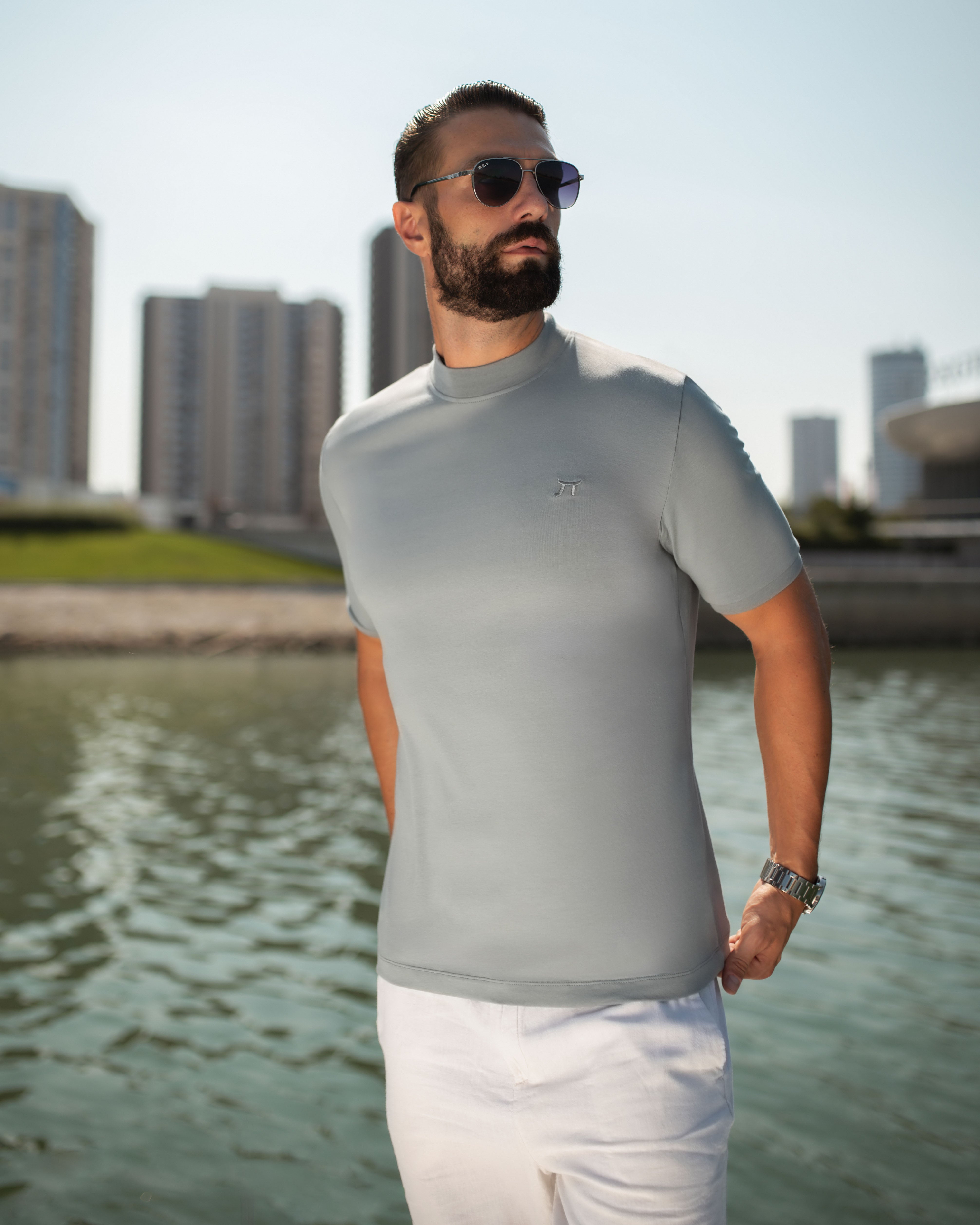 LAZARE™ ROLL ELEGANT - AQUA GREY