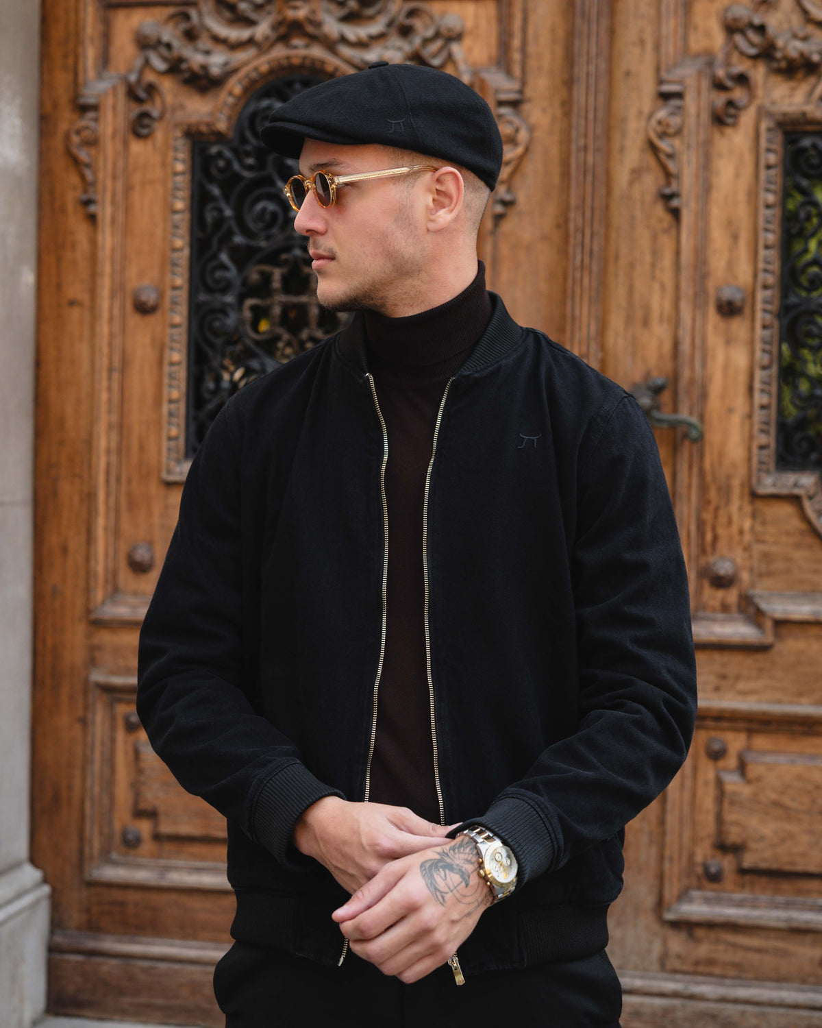 LAZARE™ TEXAS BOMBER - BLACK