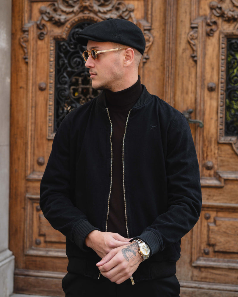 LAZARE™ TEXAS BOMBER - BLACK