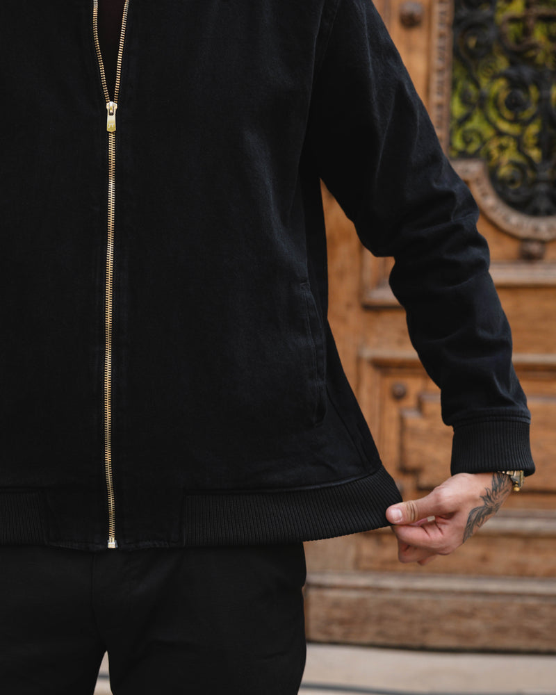 LAZARE™ TEXAS BOMBER - BLACK