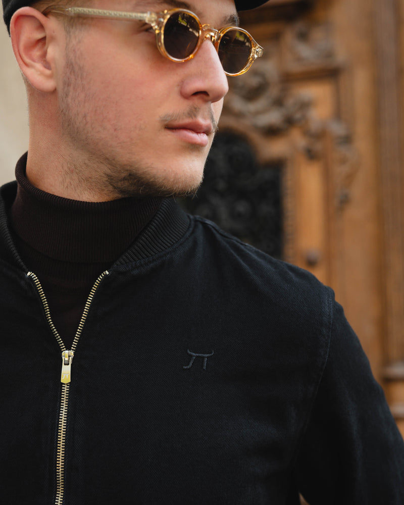 LAZARE™ TEXAS BOMBER - BLACK