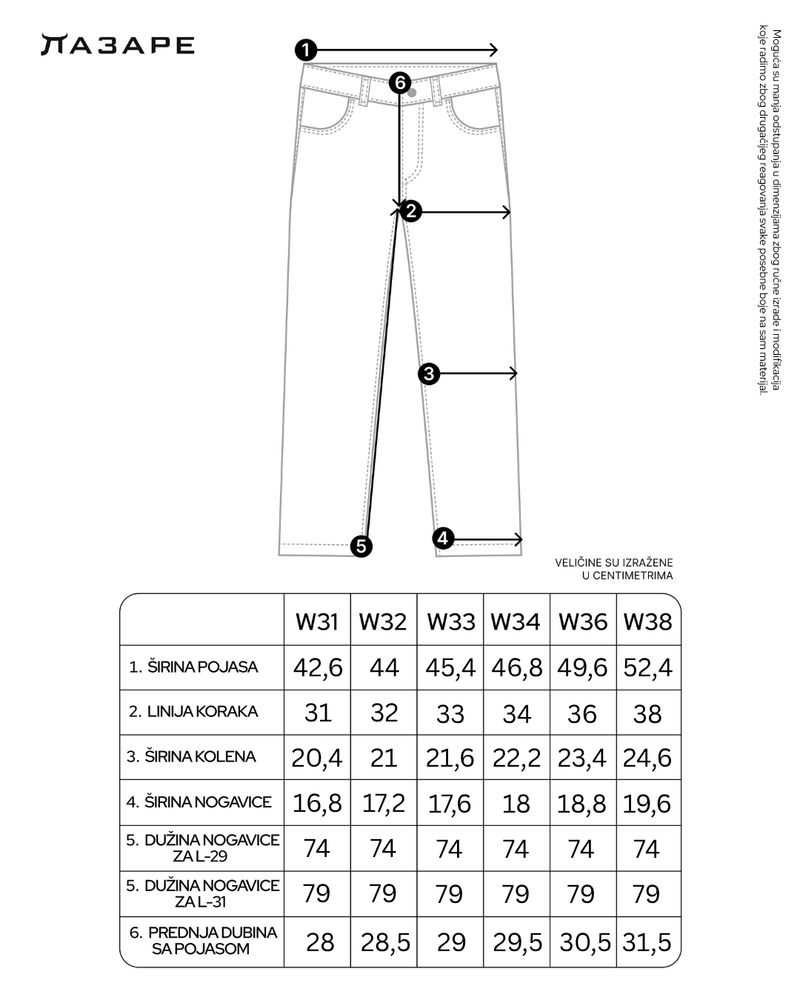 LAZARE™ GENTLE LINES PANTS - LIGHT BEIGE