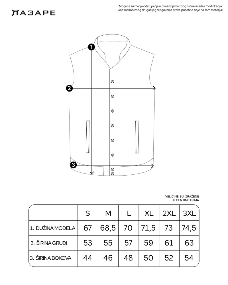LAZARE™ PRESTIGE VEST - CRYSTALGRASS