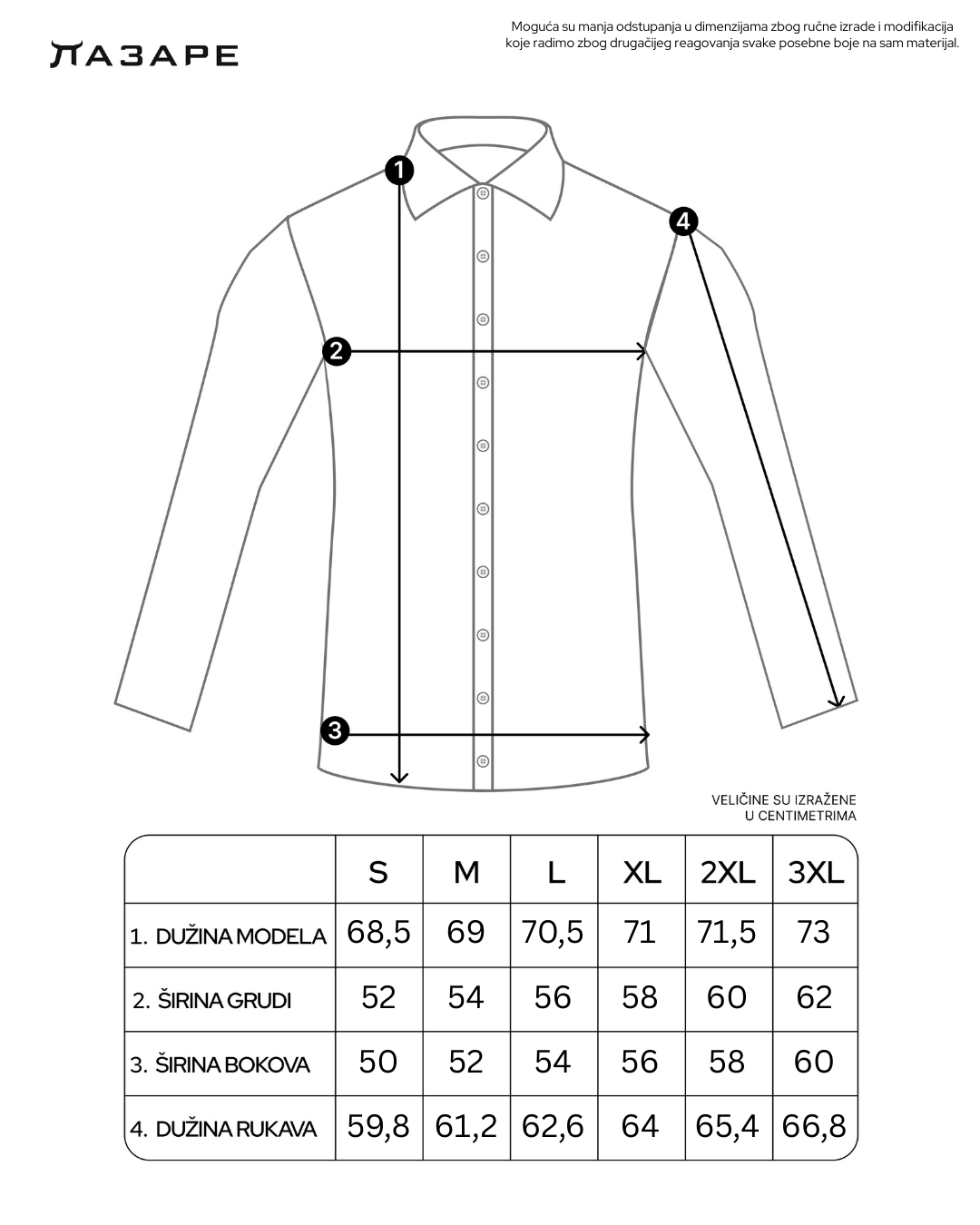 LAZARE™ ULTRAFLEX KOŠULJA - WHITE