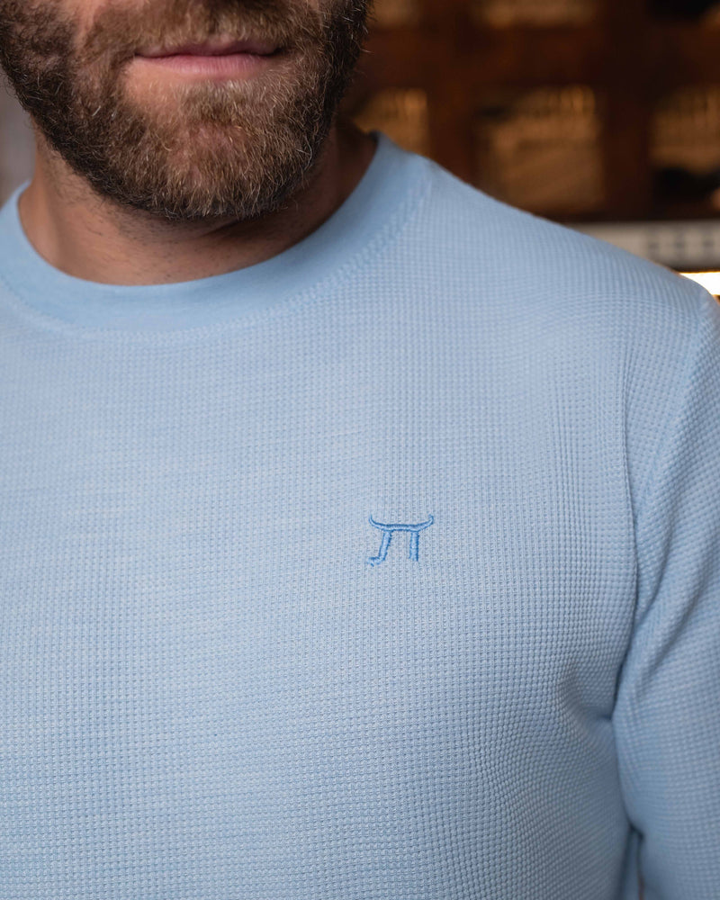 LAZARE™ WAFFLE - LIGHT BLUE