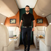 LAZARE™ EXECUTIVE FIT PANTS - OCEAN NIGHT