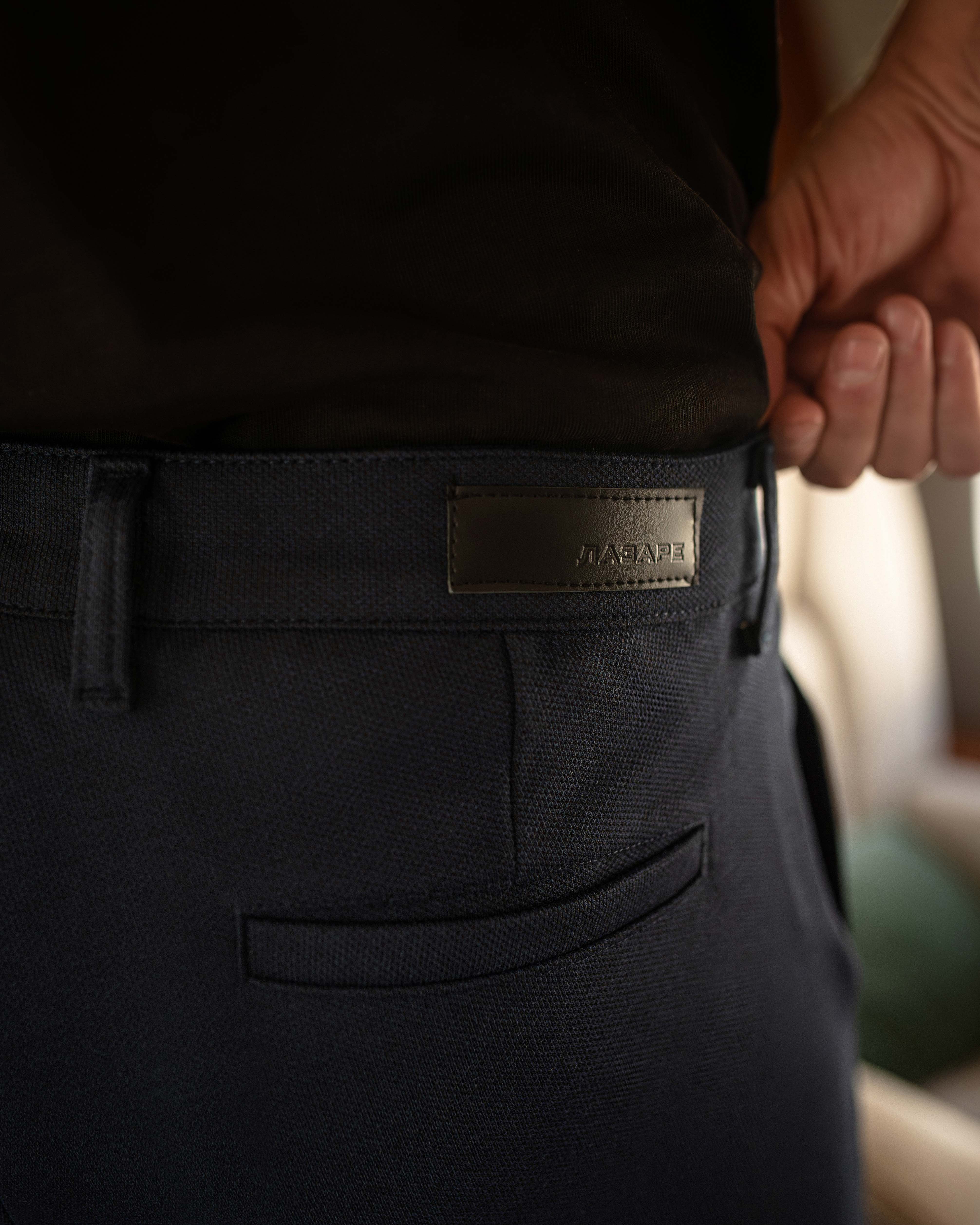 LAZARE™ EXECUTIVE FIT PANTS - OCEAN NIGHT