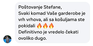 LAZARE™ ULTRAFLEX KOŠULJA - BLACK SATIN