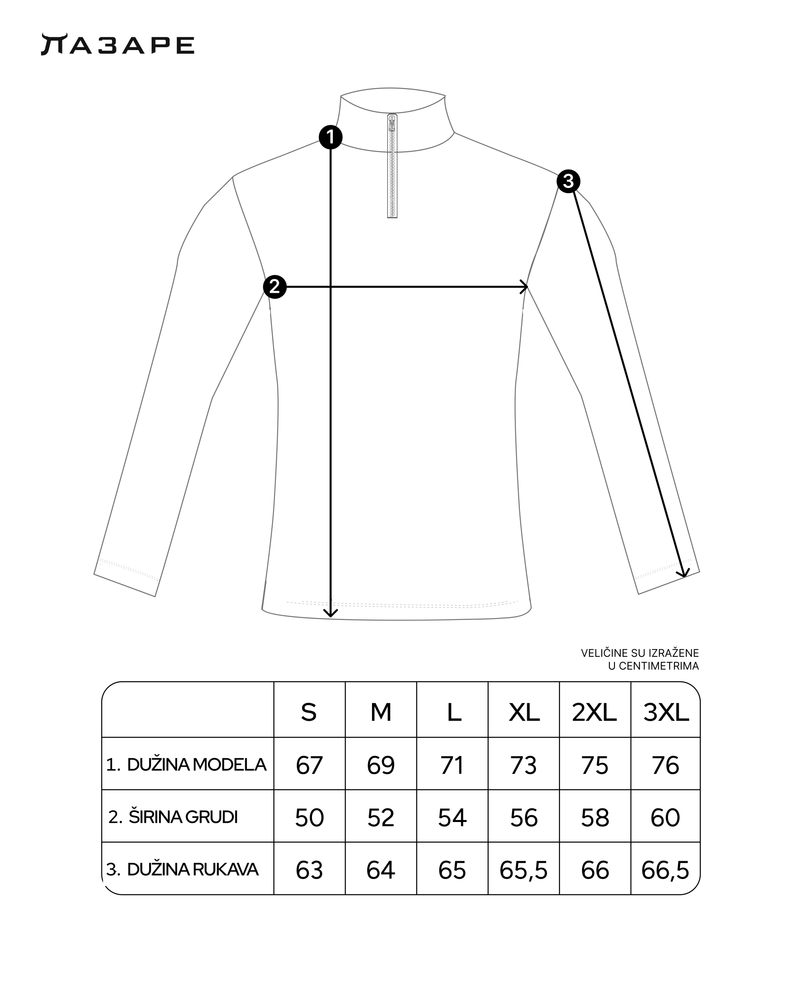LAZARE™ CAMBRIDGE QUARTER-ZIP KNIT - BLACK