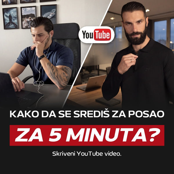 Skriveni video: kako da se središ za posao za 5 minuta