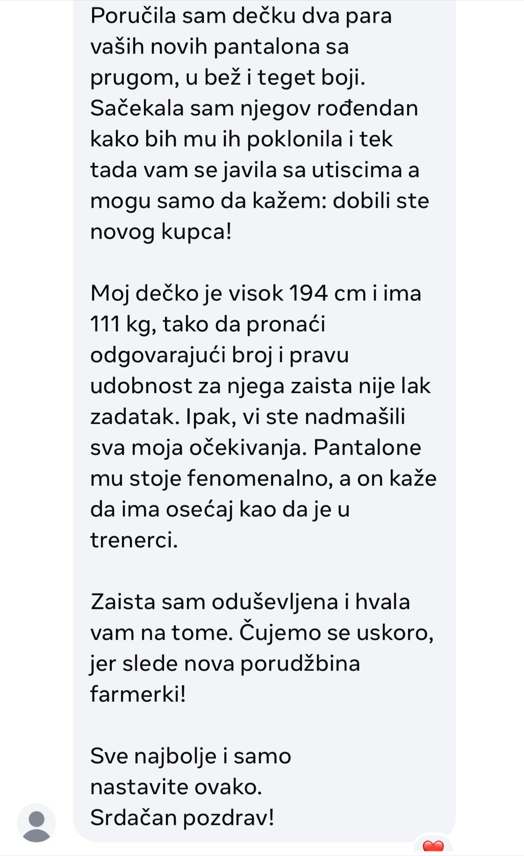 Recenzija kupca
