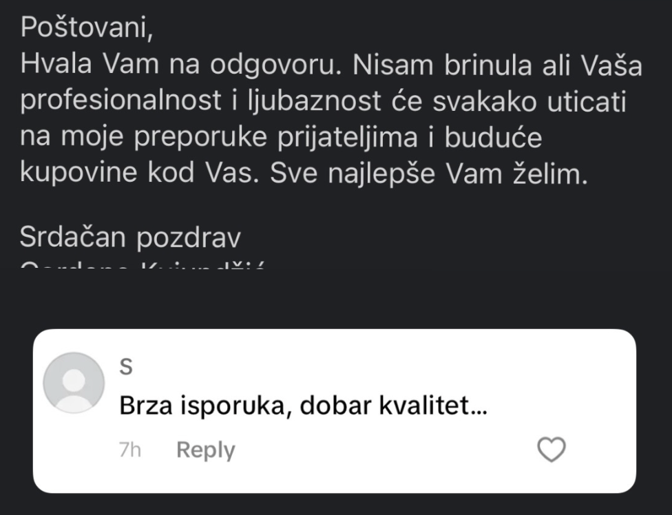 Recenzija kupca