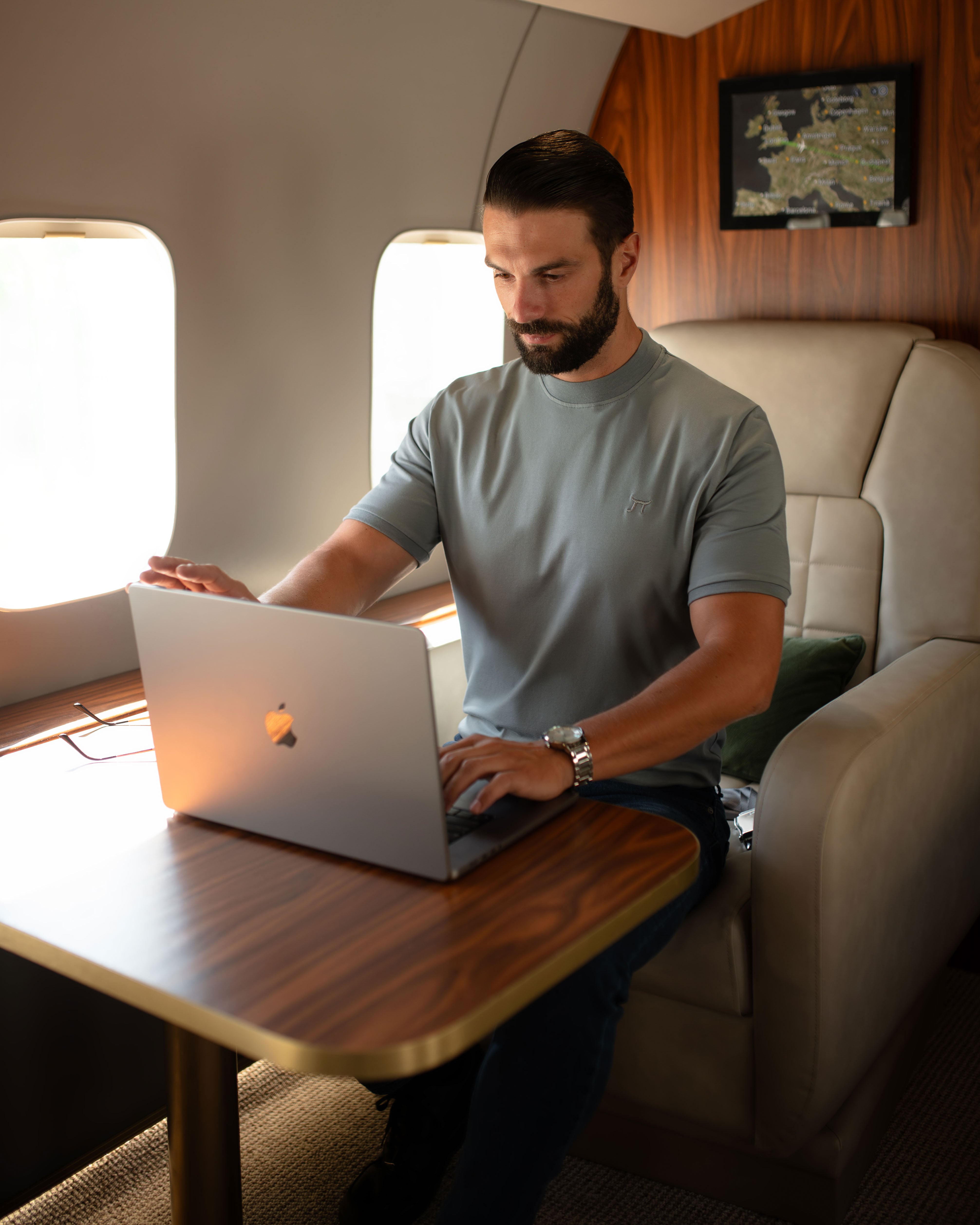 LAZARE™ ROLL ELEGANT - AQUA GREY